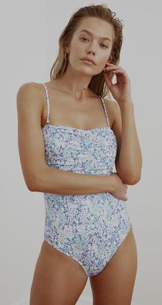 Kvetinkové plavky trendyol 38, 38