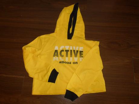 Dievčenská cropped mikina veľ. 164/170, bonprix,164