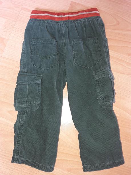 Menčestrové podšité nohavice, marks & spencer,92