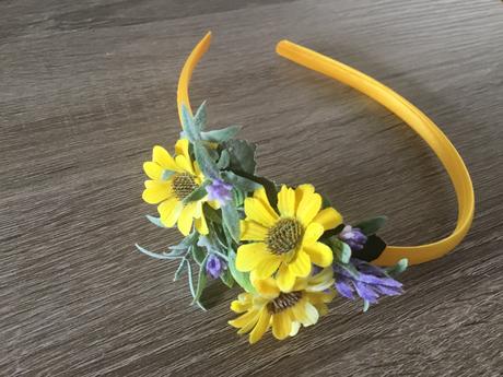 Čelenka žlté kvety, 