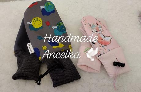 Softshellove rukavice, 74 - 146