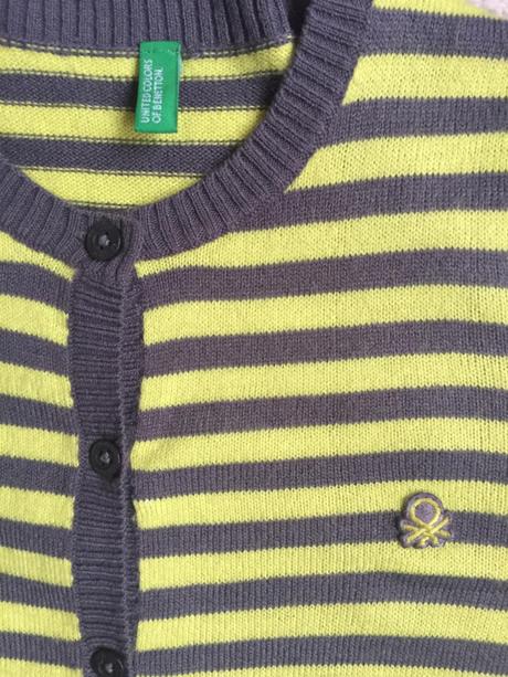 Originál benetton svetrík vel.120, ako nový, benetton,116