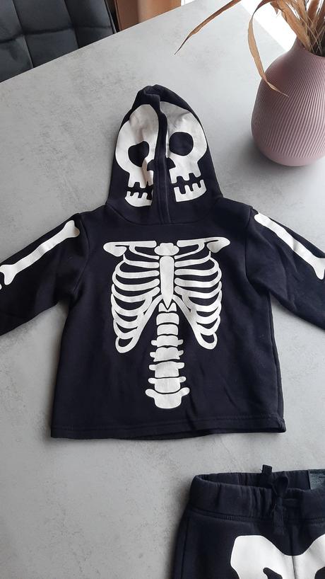 Teppaková súprava - kostra, h&m,92