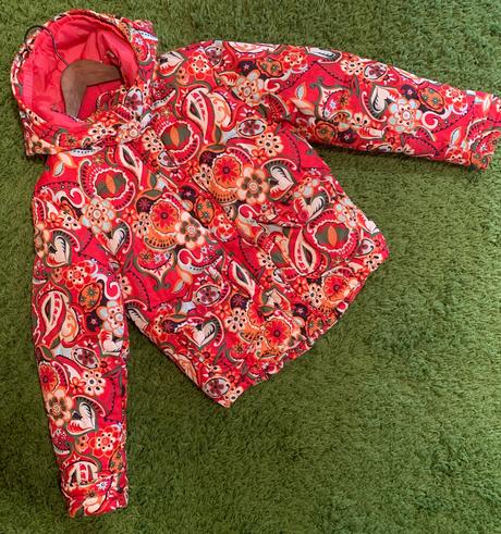 Zimná bunda, h&m,152