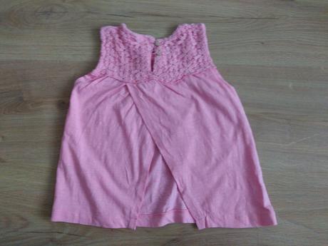 Tielko zara lososové s čipkou 104, zara,98