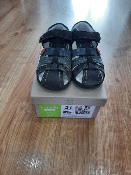 Kožené sandálky, lasocki,21