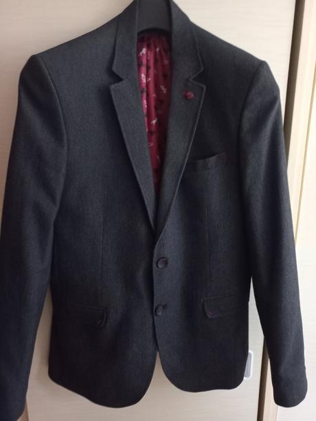 Panske veci oblek, samostatne sako, rifle, panska, l / m