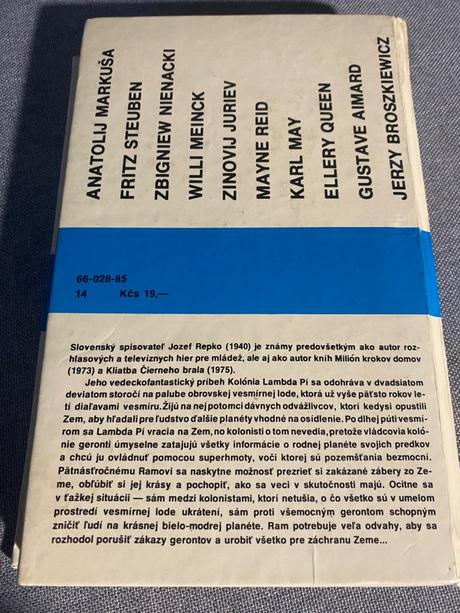 Stará retro kolónia lambda pí jozef repko stopy,