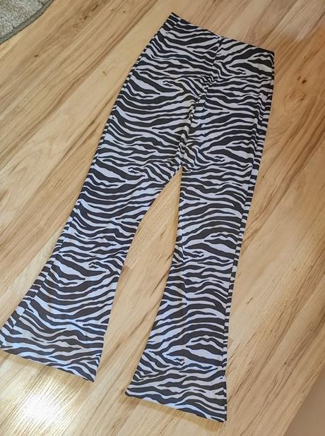 Nohavice zvonové, s