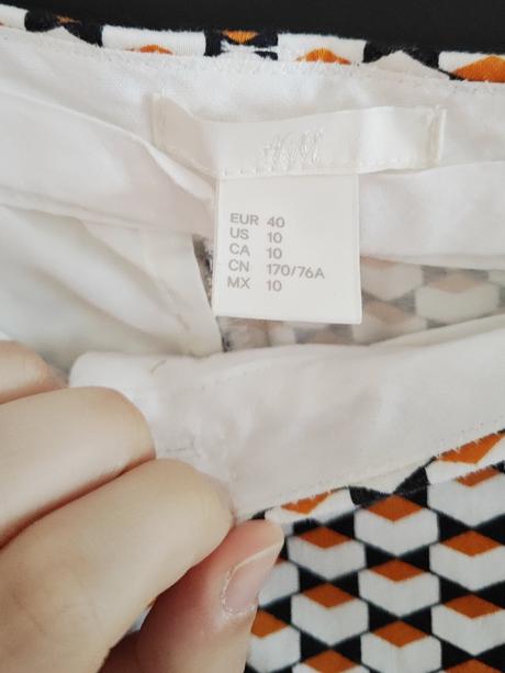 Vzorované nohavice h&m, h&m,l