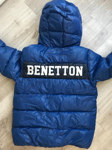 Bunda zimná  benetton 11-12 rokov 2xl, benetton,158