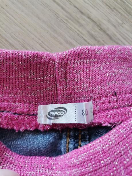 Dievčenské riflove džeginy - 80, pepco,80