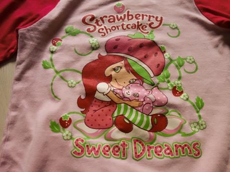 Nočná košielka jahôdka 92/98, 92