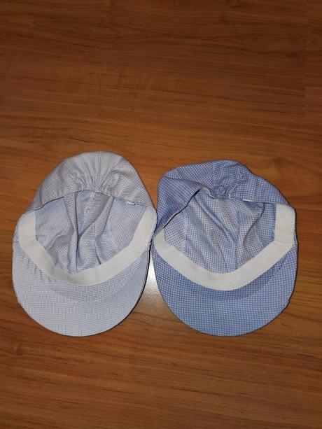 Čiapočky pre dvojčatá... 2ks veľkosť 46, <50