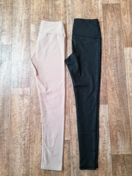 2x damske leginy, velk. m, m