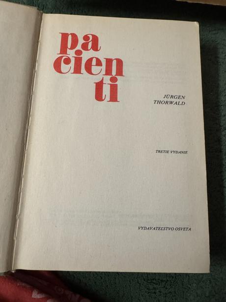 Thorwald jurgen. pacienti,