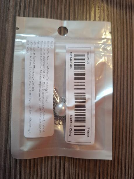 Jemný elegantný náhrdelník s umelou perlou, 