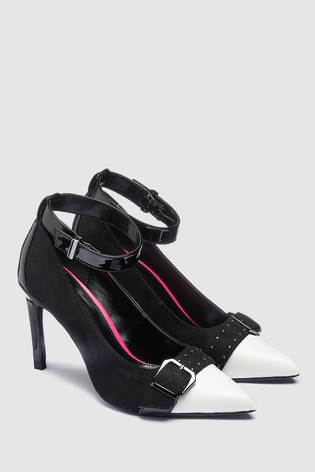 Lodičky s bielou špičkou, next,41