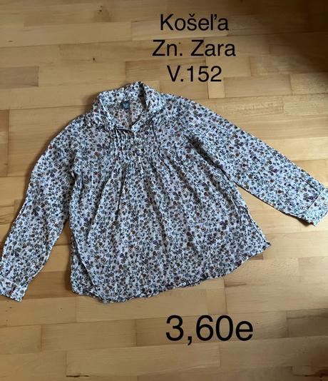 Blúzka, zara,152