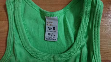 Dievcenske letne tielka 2 kusy, zara,110