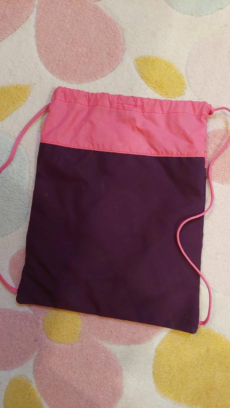 Vak, vrecko do školy na papuče step by step, 