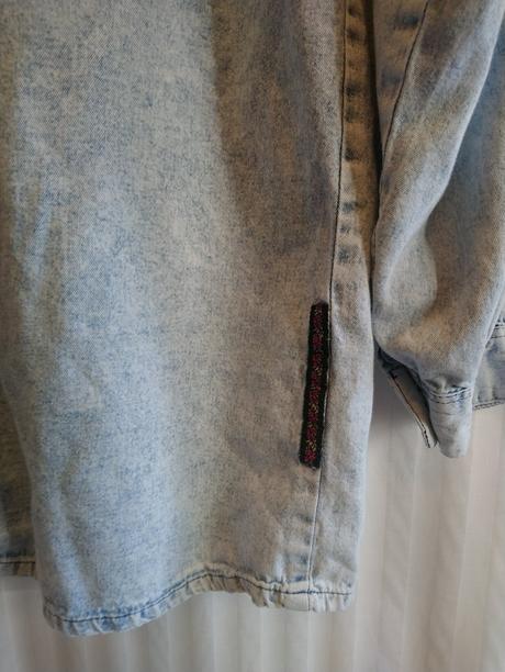 Pánska riflová modrá košeľa, chica style, xl, xl