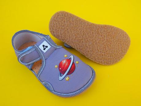 Detské barefoot papučky antal universe, 24 - 30