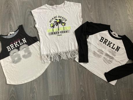 3ks tričko h&m, h&m,146