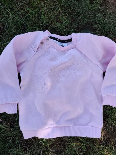 Ružová mikina adidas, adidas,74