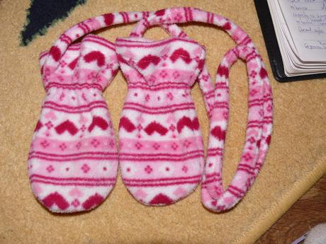 Flisové rukavičky, 68