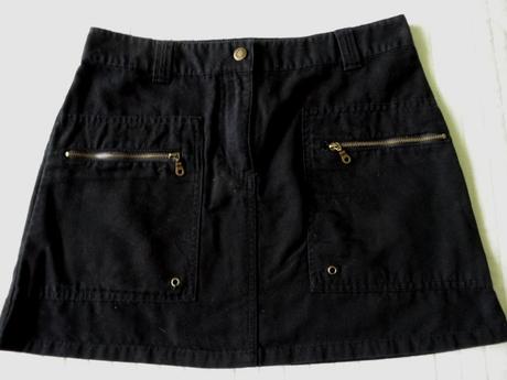 Čierna sukňa h&m, veľ.38, h&m,38