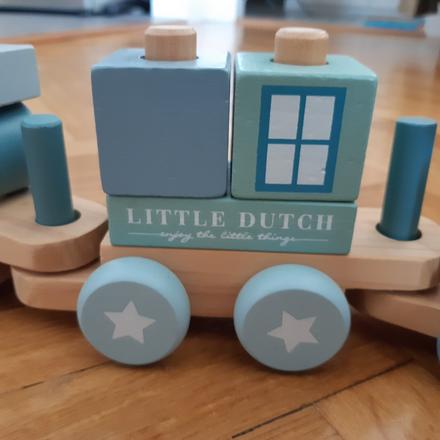 Dreveny vlačik little dutch, 