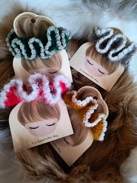 Scrunchies gumičky,