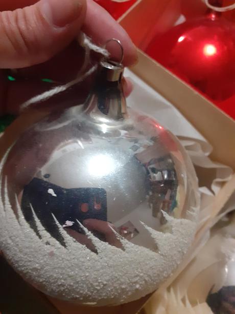 Stare vianocne ozdoby, retro, 