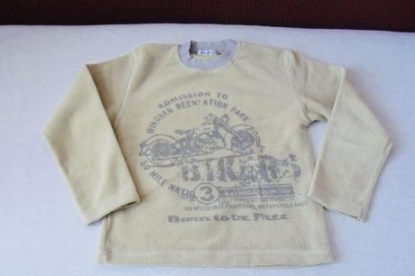 Teplučká mikina na zimu 134/140, 134