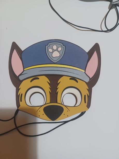 Karnevalové masky paw partol, 