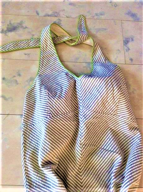 Letné krepové šaty, m