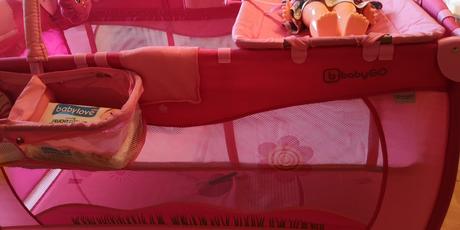 Cestovná postieľka babygo s prebaľovacím pultom, šírka (cm): 120,dĺžka (cm): 60