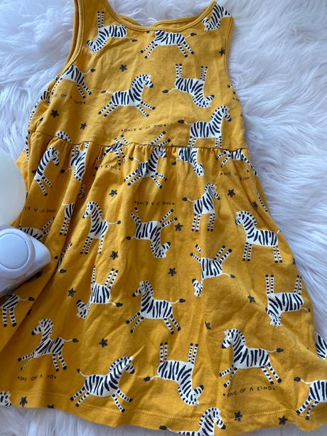 Šaty so zebrami, 110