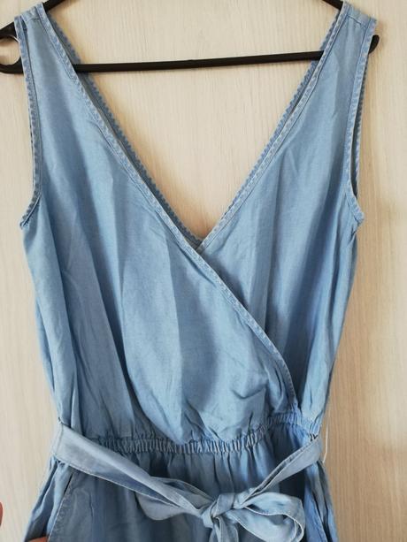 Riflové šaty, h&m,36