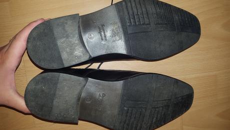 Kožené topánky, baťa,43
