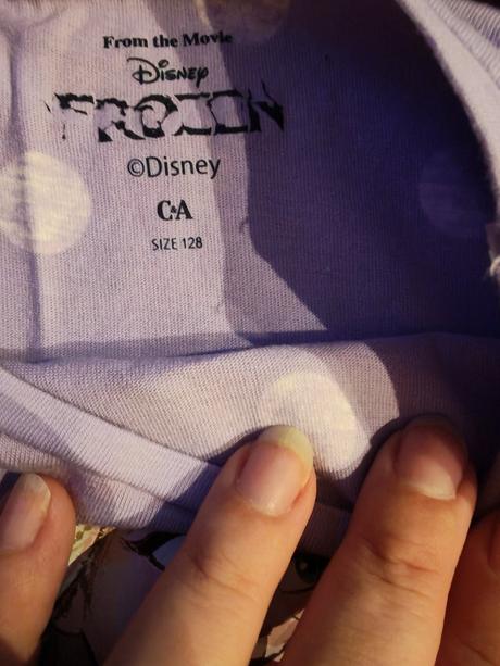 Šaty frozen, c&a,128