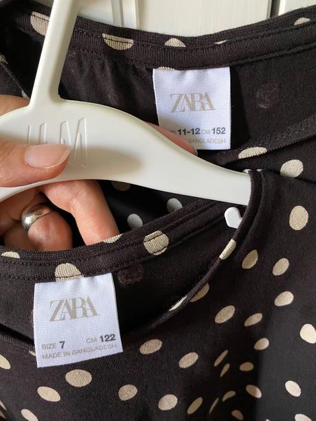 Zara bodkovane tricko, zara,122