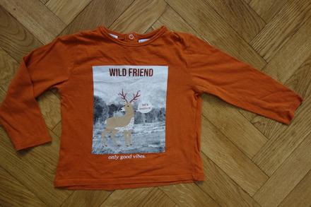 Tričko jelenček, mango,98
