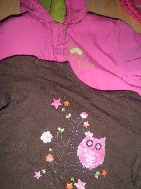 Vetrovečka printep"s, fisher price, 74-80, 3 kusy, 68–80