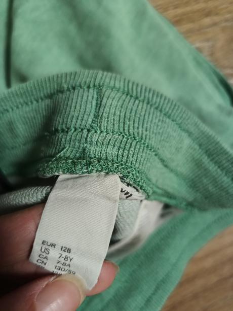 Bavlnené kraťasy 128, h&m,128