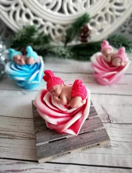 Voňavé mydielka bábätká,