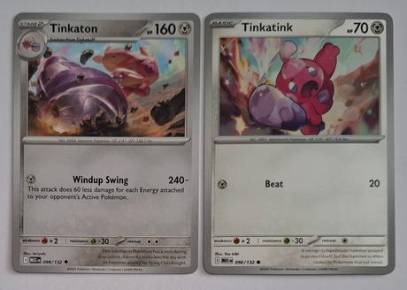 Pokémon karty "mega evolution" (2), 