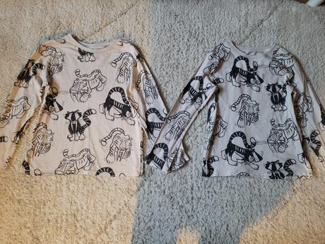 Tričko h&m dvojicky, h&m,122