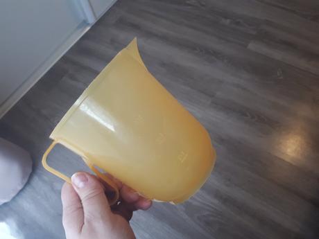 Plastova odmerka 1l oranzova, 